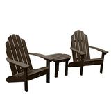 Highwood 3pc Classic Westport Adirondack Set with 1 Classic Westport Side Table