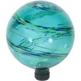 Echo Valley Glass Gazing Globe for Yard and Garden Decoration Illuminarie Ocean Mist 10