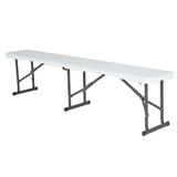 Lifetime 6-Foot Fold-In-Half Bench (Light Commercial) 80305