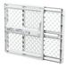 North States Plastic Pet Gate For Pets Light Gray 26 in. H x 26-42 in. W