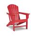 Signature Design by Ashley Contemporary Sundown Treasure Adirondack Chair Red