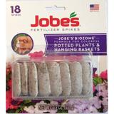 Jobe s Biozome Fertilizer Spikes for Potted Plants and Hanging Baskets 18 Spikes