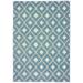 Oriental Weavers of America Rapier Cay Geometric Indoor/Outdoor Polypropylene Rug Blue
