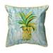 Betsy Drake ZP400 22 x 22 in. Pineapple Extra Large Zippered Pillow