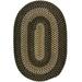 BF42R036X060 Brook Farm - Blackberry 3 x5 Rug 100% Polypropylene - Oval.