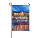 MYPOP Boat Summer Vacation Party Blue Night Nature Yard Garden Flag 28 x 40 Inches