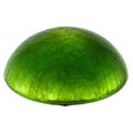 Achla Designs Crackle Glass Garden Toadstool Gazing Ball Fern Green