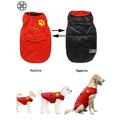 Luxtrada Dog Jackets for Winter Windproof Waterproof Cozy Dog Coat for Cold Weather Warm Apparel Clothes Puppy Dog Vest Reversible Outwea for Small Medium Dogs (Red S)