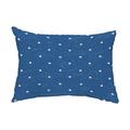 Simply Daisy 14 x 20 Dorothy Dot Blue Decorative Abstract Outdoor Pillow