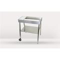 Kenyon A70026 Portable Grill Cart Stainless Steel