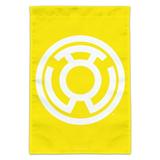 Green Lantern Blackest Night Sinestro Corps Yellow Lantern Logo Garden Yard Flag