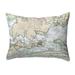 Betsy Drake NC11378 16 x 20 in. Orange Beach AL Nautical Map Noncorded Indoor & Outdoor Pillow