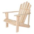 Shine Company Westport Cedarwood Indoor Outdoor Adirondack Chair Natural