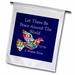 3dRose Image of Dove Made From Worlds Flags Talks Of Peace - Garden Flag 12 by 18-inch