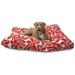 Majestic Pet | Plantation Rectangle Pet Bed For Dogs Removable Cover Red Extra Large