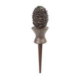 Liberty Garden Products 615 Decorative Pine Cone Garden Hose Guide - Bronze