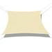 Sunshades Depot 15 x 23 180GSM Sun Shade Sail Rectangle Permeable Canopy Tan Beige Customize Size Available Commercial For Patio Garden Preschool Kindergarten Playground Outdoor Facility Activities