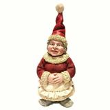 Homestyles 20 H Christmas Santa Claus the Jolly Holiday Gnome Home & Garden Extra Large Outdoor Statue