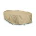 Two Dogs Designs 2D-PF Oval / Rectangular Table / Chat Set Cover - Khaki