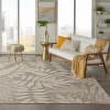 Nourison Aloha Indoor/Outdoor Natural 9 6 x 13 Area Rug (10x13)