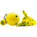 Potty Mouth Portable Hygienic Pooper Scooper Large Yellow 4.3 x 4.3 x 4.3