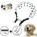 24 inch Dog Prong Training Collar Adjustable Pet Training Pinch Collar with Quick Release Buckle Easy-On Dog Pinch Collars for Small Medium Large Dogs