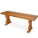 All Things Cedar 4-ft Backless Bench