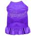 Mirage Pet 57-08 XXLPR 18 in. Rhinestone Angel Dress Purple - 2XL