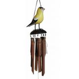 Cohasset 175AG American Goldfinch Bamboo Wind Chime Handcrafted
