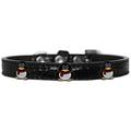 Mirage Pet 720-28 BKC18 Pidgey the Penguin Widget Croc Dog Collar Black - Size 18