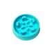 ALPHA DOG SERIES Non-Slip Maze Puzzle Bowl Slow Feeder Interactive Stop Bloat Stop Gas Improve Digestion Dog Bowl for Small and Medium Dogs - CORAL (BLUE)