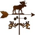 SWEN Products Inc Handmade Wildlife Moose Weathervane
