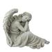 19 Peaceful Resting Angel Outdoor Garden Statue
