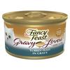 Purina Fancy Feast Gravy Lovers Wet Cat Food for Adult Cats & Kittens Soft Turkey 3 oz Cans (24 Pack)