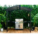 GAZEBO PENGUIN Gazebo BBQ Grill 5 Ft. x 8 Ft. Dark Chocolate