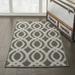 Nourison Calabas Botanical Ivory/Grey 2 8 x 4 Area Rug (3x4)