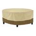 Classic Accessories Veranda Water-Resistant 30 Inch Round Patio Ottoman/Coffee Table Cover