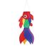 In the Breeze 4968 â€” Rainbow Damsel Fish Sock 15 â€” Cute and Colorful Small Fish Windsock Outdoor Decor
