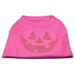 Jack O Lantern Rhinestone Shirts Bright Pink S (10)