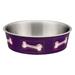 Loving Pets Bella Bowl Large Wineberry 1.0 CT