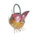 Offex Handmade Iron Multi Color Owl Watering Can