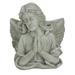 Northlight 11 Gray Praying Angel Bust Outdoor Garden Statue Planter