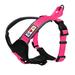 Pawtitas Padded Reflective Dog Harness Small Adjustable Pink Dog Harness