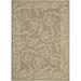 SAFAVIEH Courtyard Jessica Paisley Indoor/Outdoor Area Rug Dark Beig/Beige 6 7 x 9 6