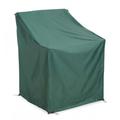Plow & Hearth All-Weather Outdoor Furniture Cover for Armchair 27 x 26 in Green