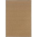 Sphinx Karavia Indoor/Outdoor Area Rug 001X3 Tan Striped Woven 2 3 x 7 6 Rectangle