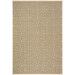 SAFAVIEH Beach House Edmon Geometric Indoor/Outdoor Area Rug Beige/Cream 5 3 x 7 6