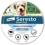 Seresto Small Dog Vet-Recommended 8-Month Flea & Tick Prevention Collar Under 18 lbs