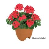 Bloomers Post Planter â€“ Both Permanent and Temporary Installation Options â€“ Garden in Tight Spaces â€“ Terracotta