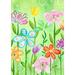 Toland Home Garden Spring Blooms Flower Spring Flag Double Sided 12x18 Inch